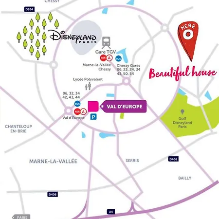 Modern House Disneyland Paris * Magny-le-Hongre